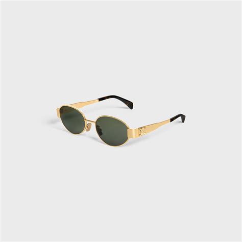 gold Celine sunglasses